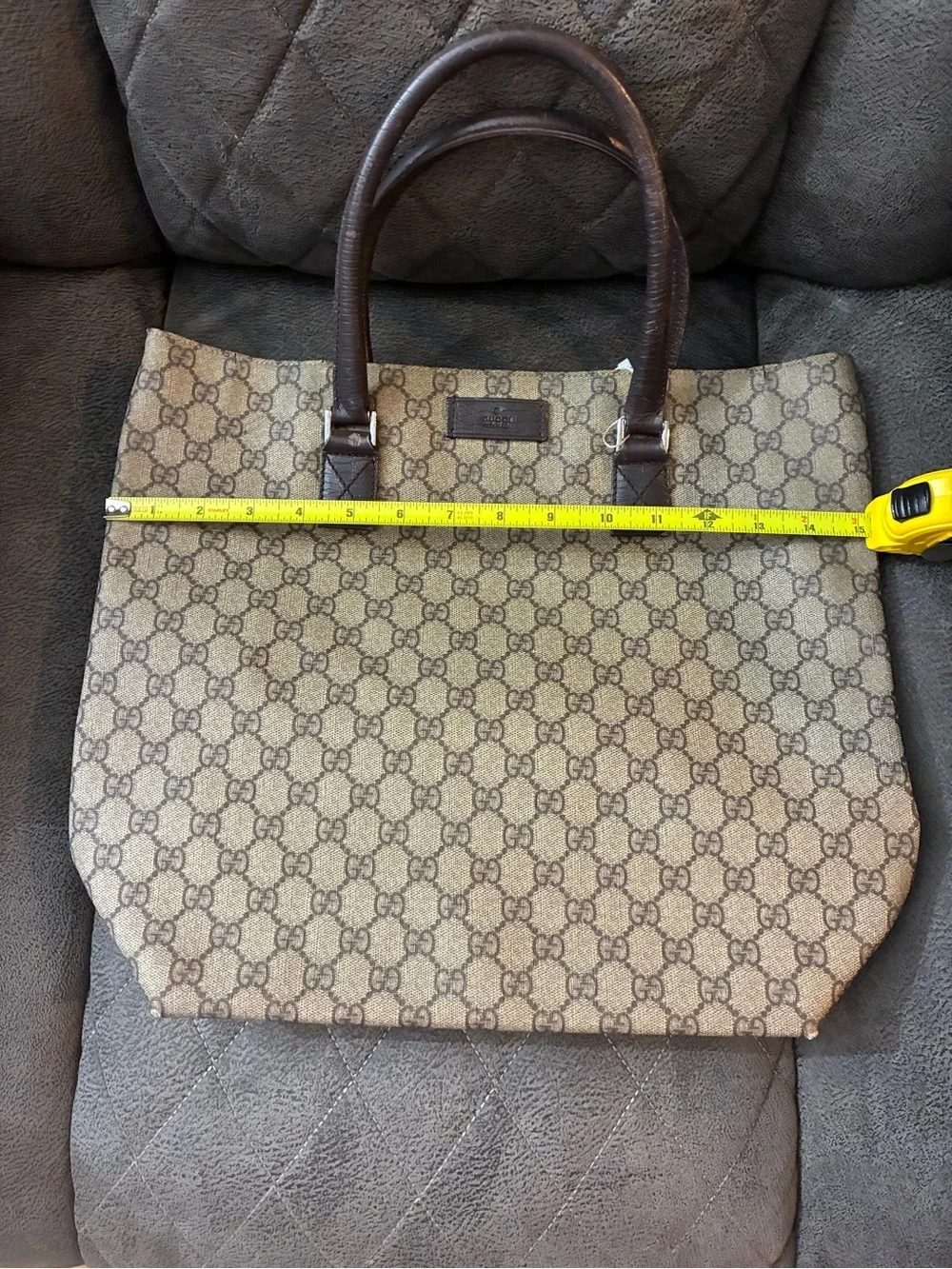 Gucci Monogram Laptop Bag